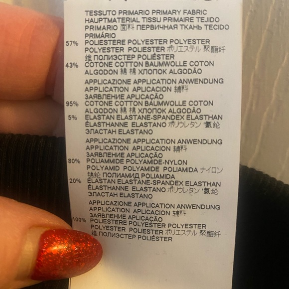 NWT Authentic Just Cavalli Track Pants/leggings- SZ 42 (US 6) or size Medium - Picture 11 of 16